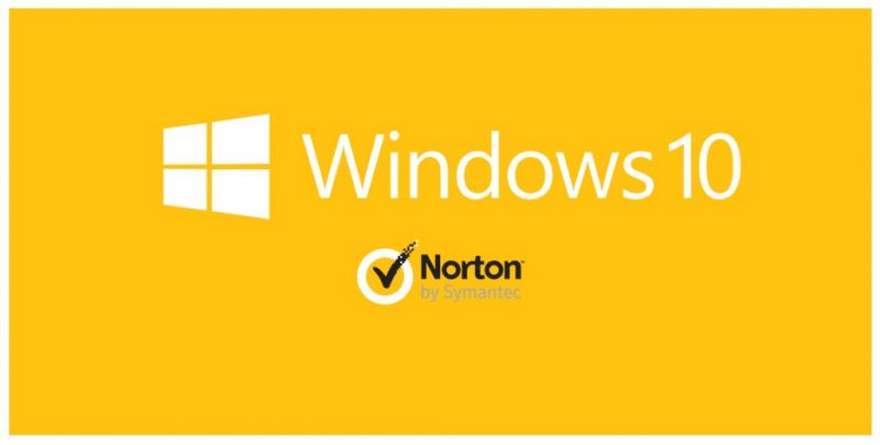 problems with norton security and windows 10