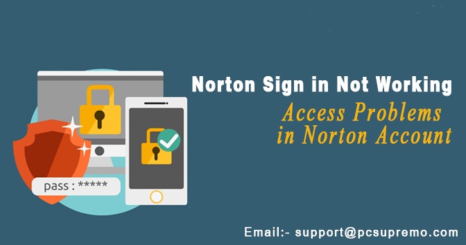 Norton Sign in Not Working- Access Problems in Norton Account