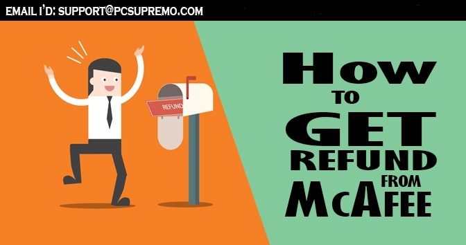 How to get refund from McAfee