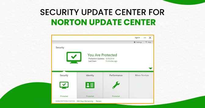 SECURITY UPDATE CENTER FOR NORTON UPDATE CENTER